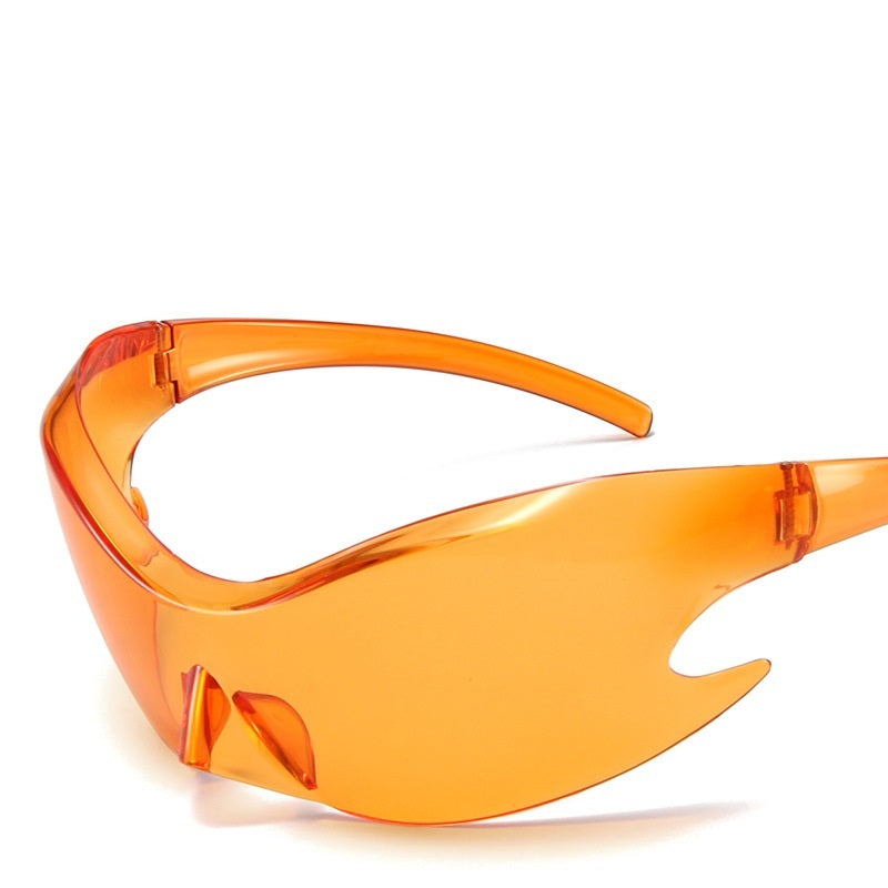 Rimless One-Piece “Future Style Y2G” Sunglasses