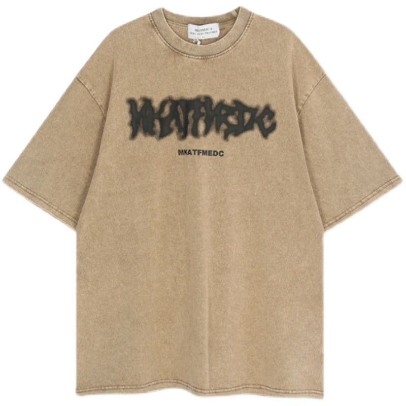 High Street Distressed Oversize T-shirt