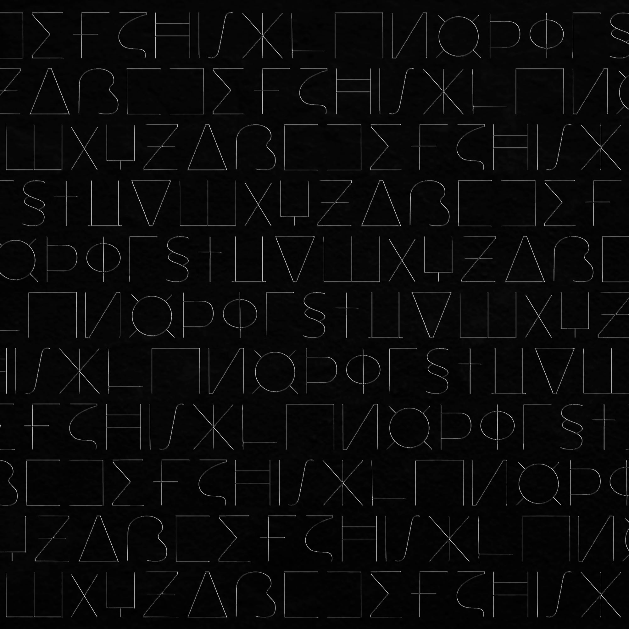 POLICE GLYPHES