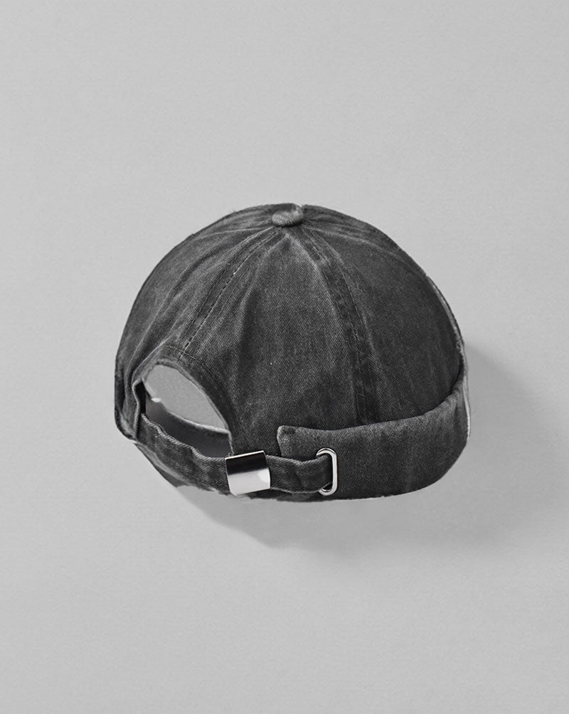 Urban Dark Cracked Cotton Dome Hat