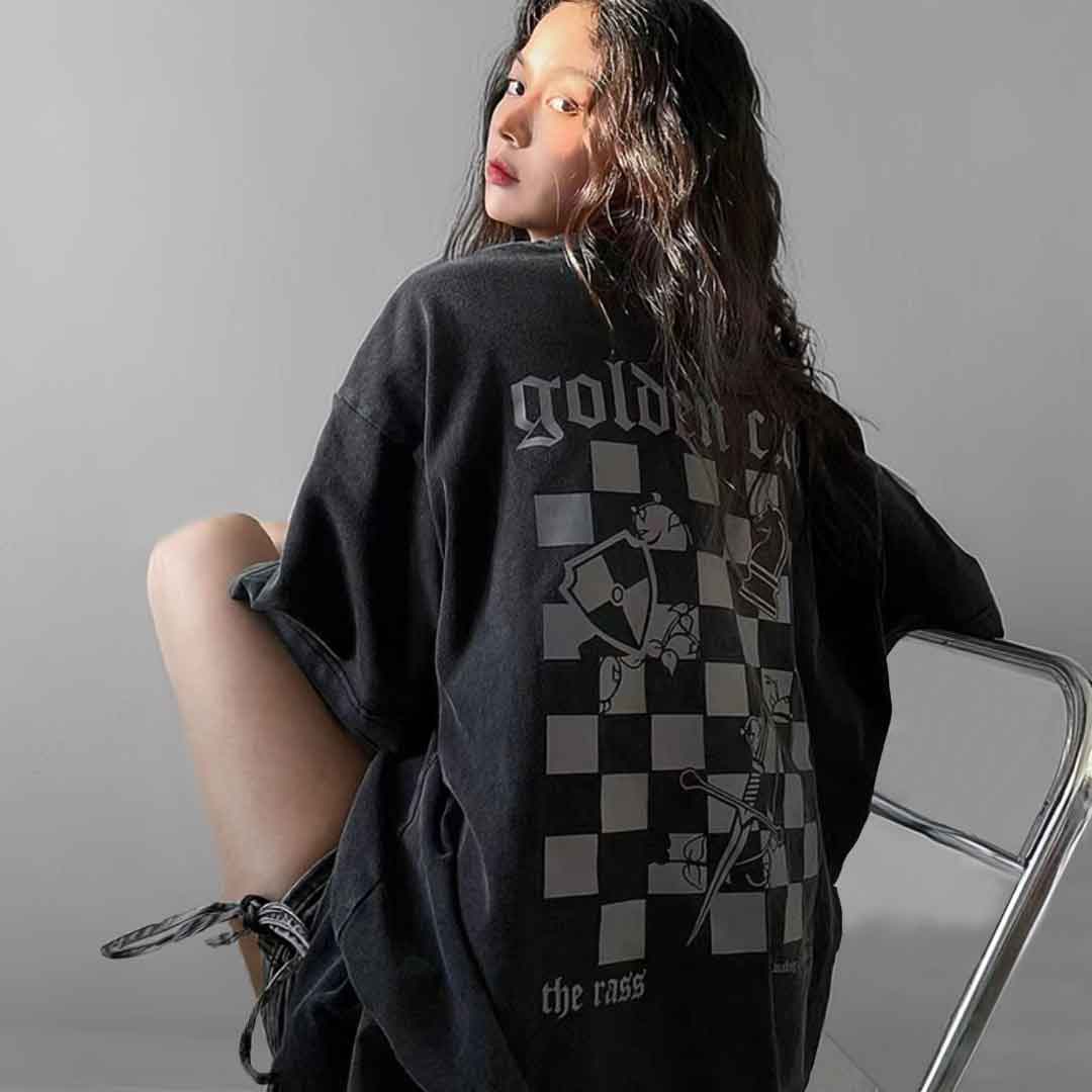 Vintage Washed Black Loose Fit