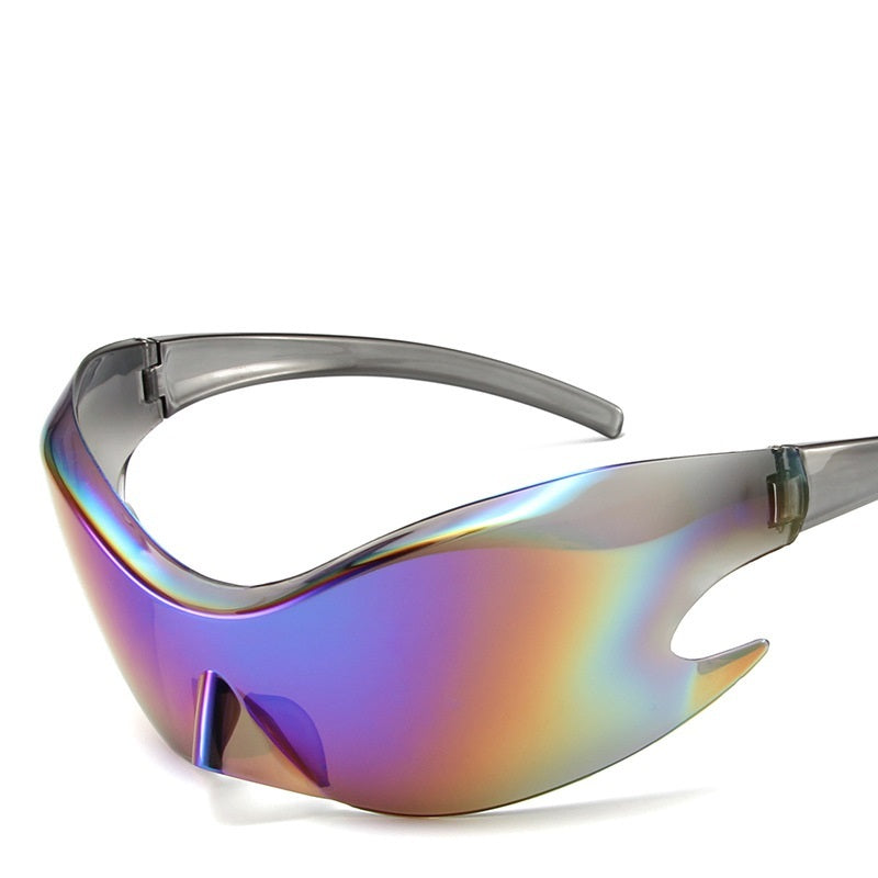 Rimless One-Piece “Future Style Y2G” Sunglasses