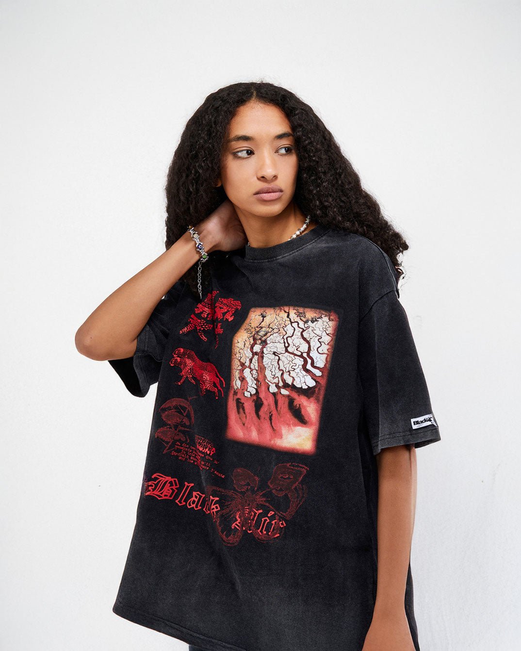 CULTURAL MOSAIC COTTON GRAPHIC TEE - Synesthetic