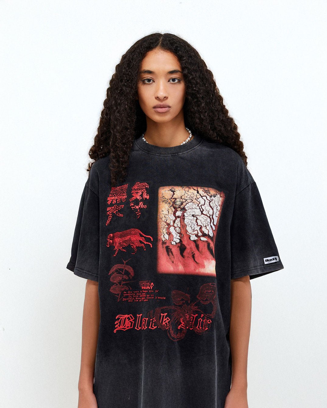 CULTURAL MOSAIC COTTON GRAPHIC TEE - Synesthetic