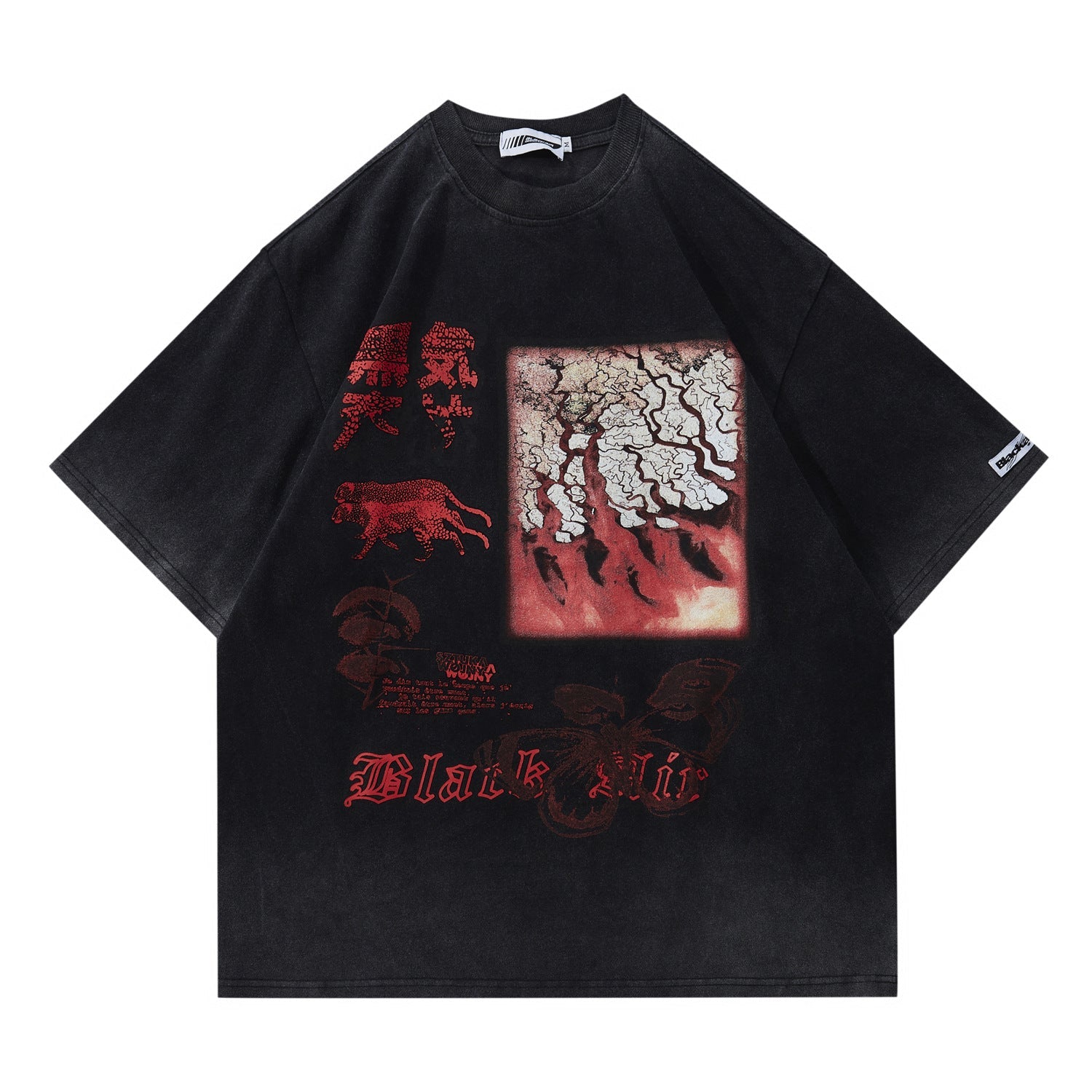 CULTURAL MOSAIC COTTON GRAPHIC TEE - Synesthetic
