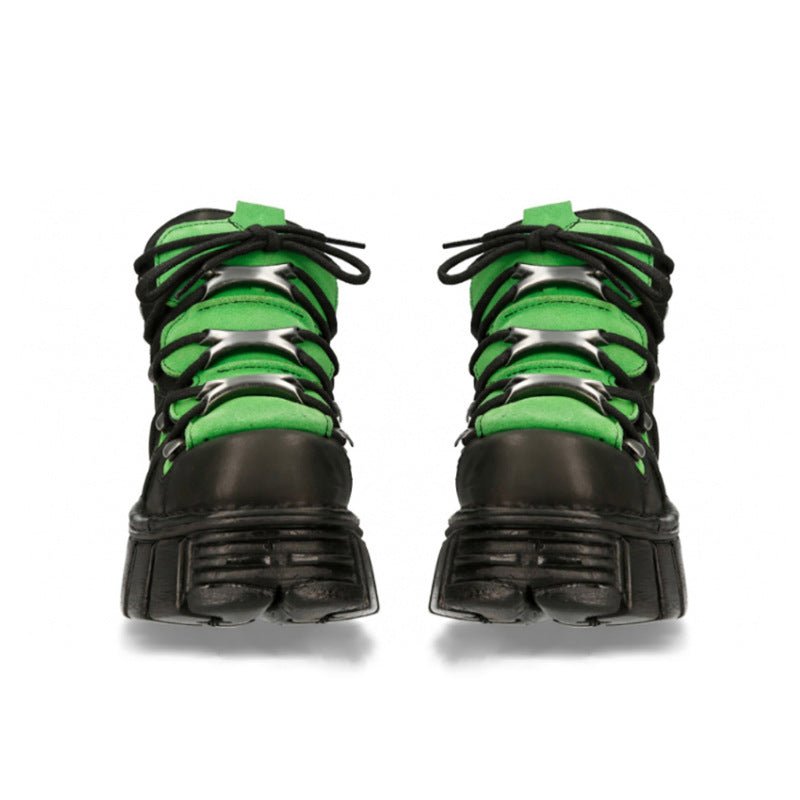 DARK PUNK RAISE THE BOTTOM HIGH - TOP SHOES - Synesthetic
