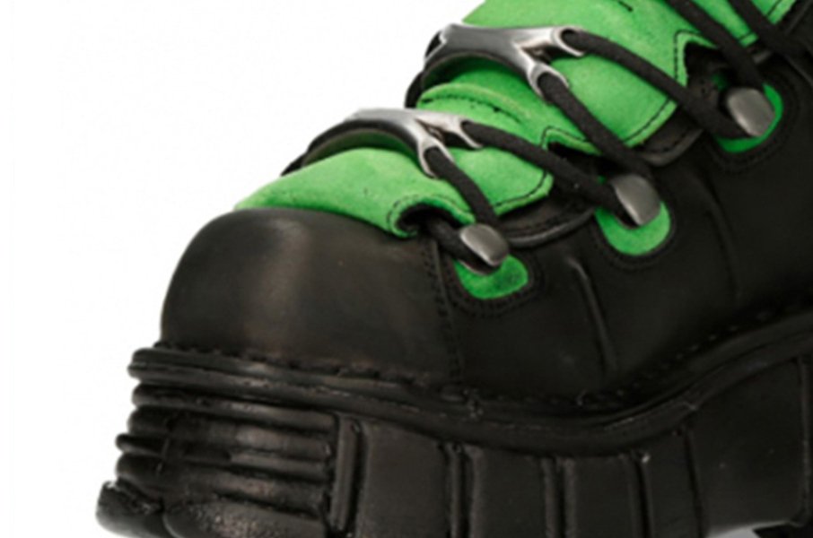 DARK PUNK RAISE THE BOTTOM HIGH - TOP SHOES - Synesthetic