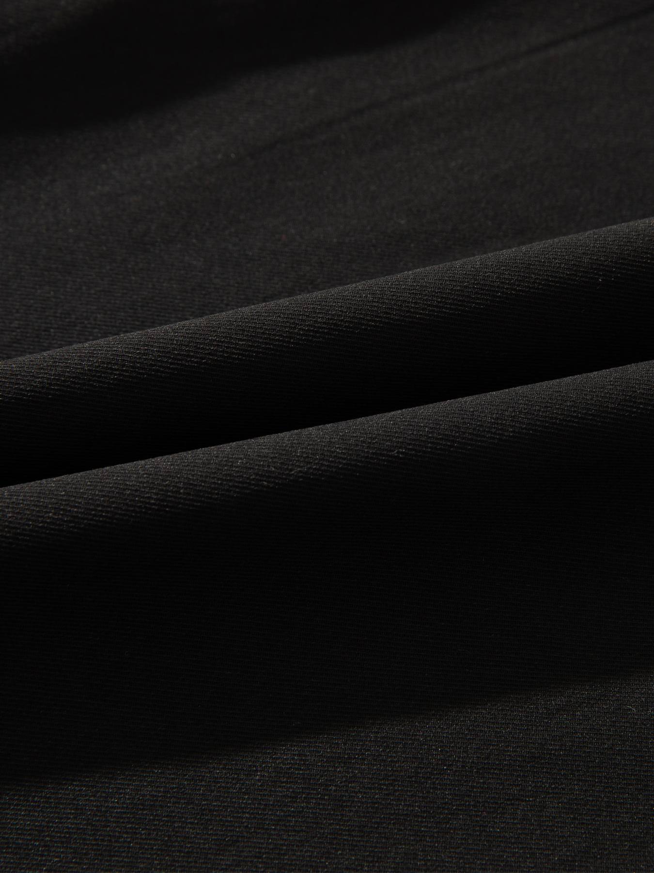 Modern Streetwear Black Casual Cargo Pants