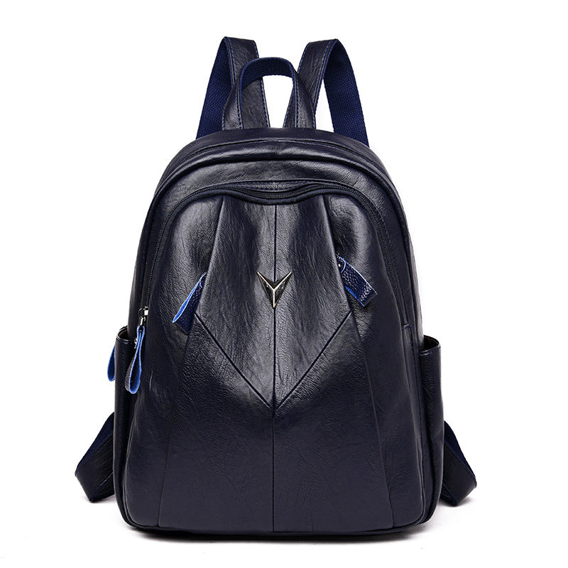 URBAN ELEGANCE BACKPACK - SOFT PU WITH CONTEMPORARY FOLD DEISGN