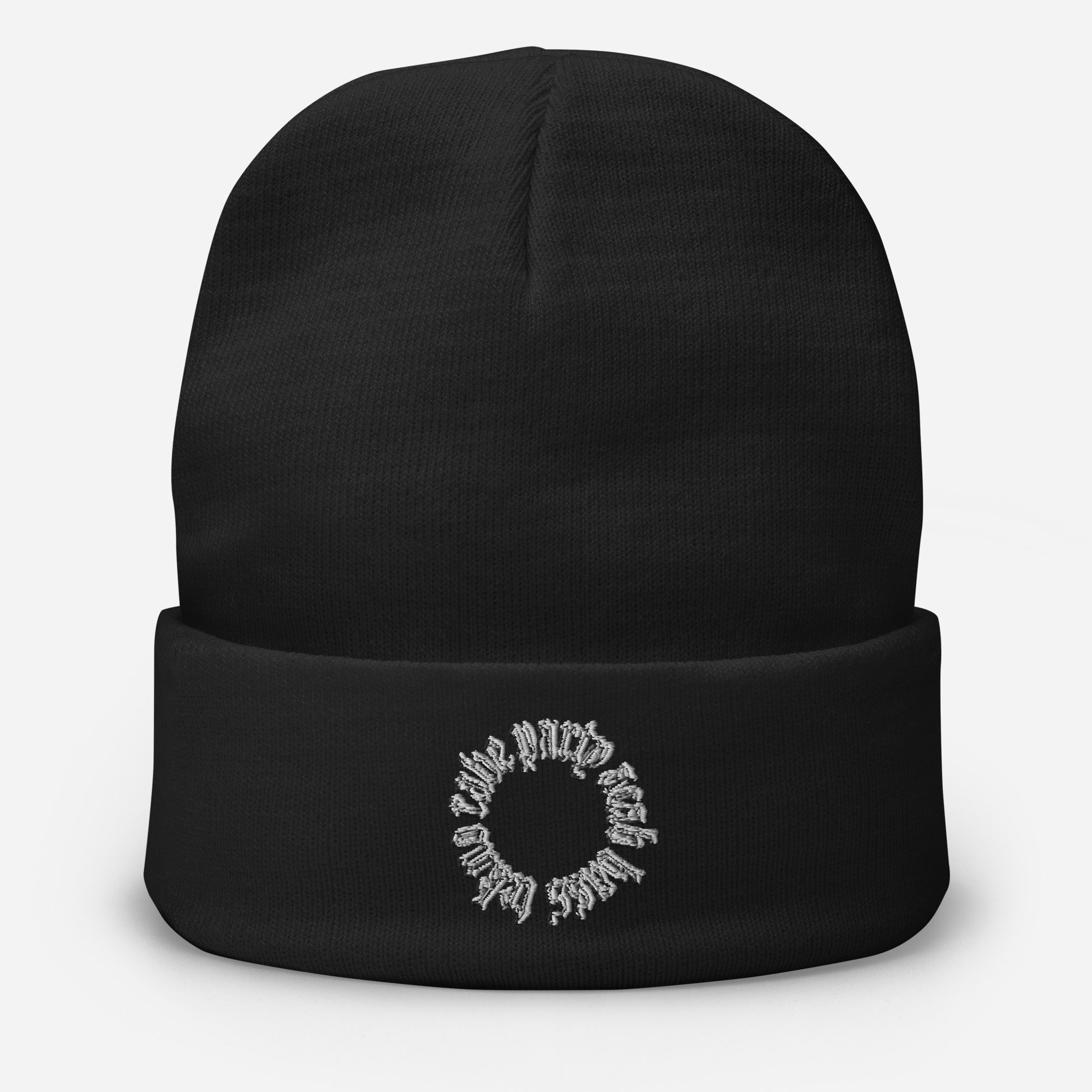 Pray for Rave Embroidered Beanie