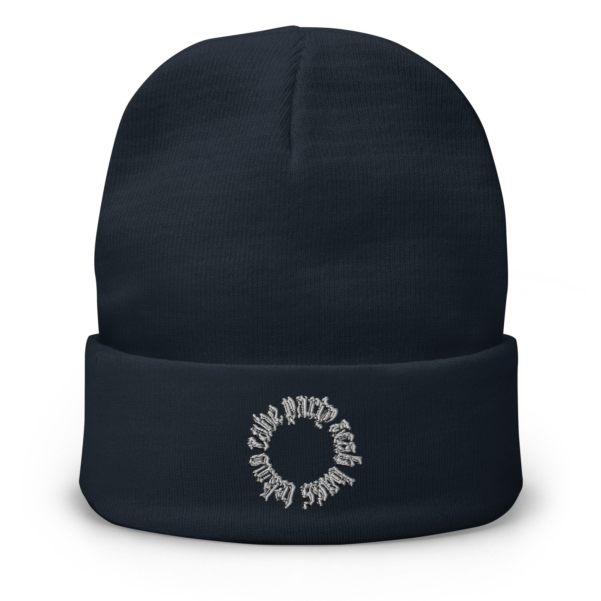 Pray for Rave Embroidered Beanie