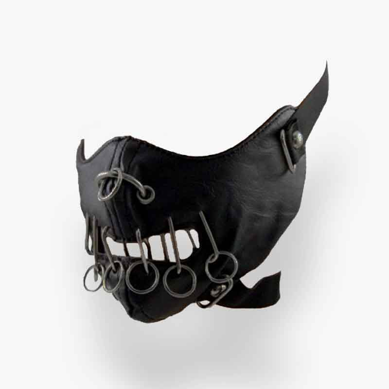 PENTAGRAM LEATHER MASK