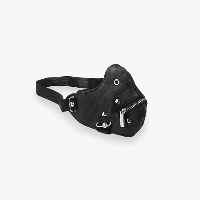 PENTAGRAM LEATHER MASK