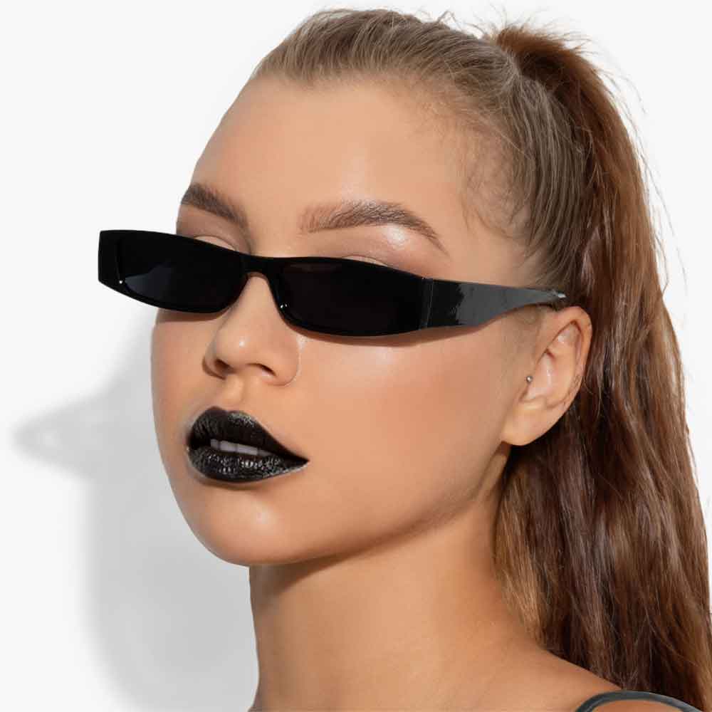 Retro Frame Square Sunglasses