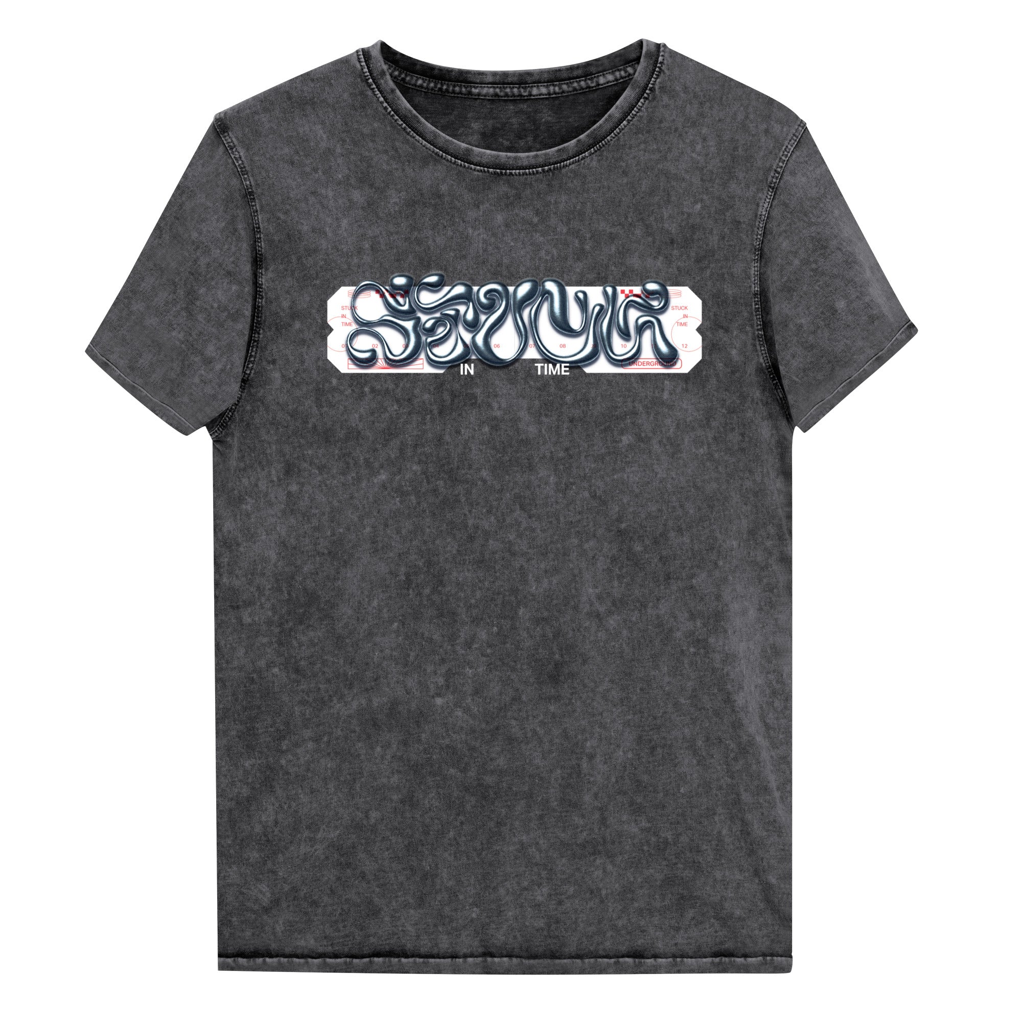 Stuck in Time Denim T-Shirt