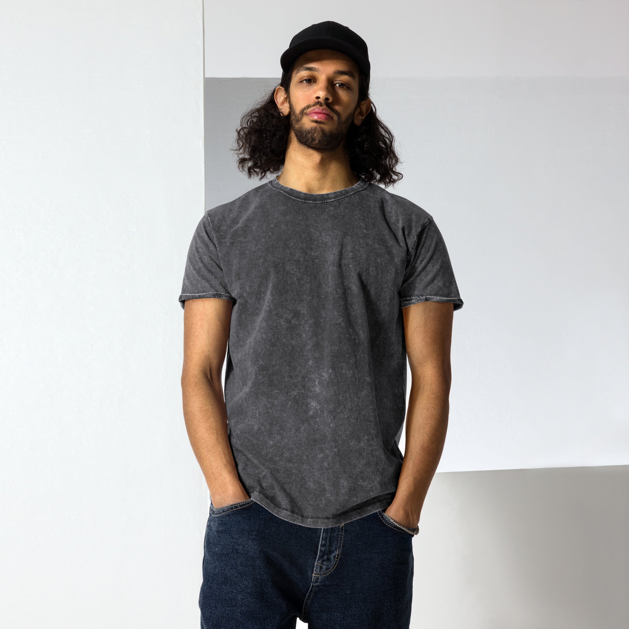 Pray for Rave Denim T-Shirt