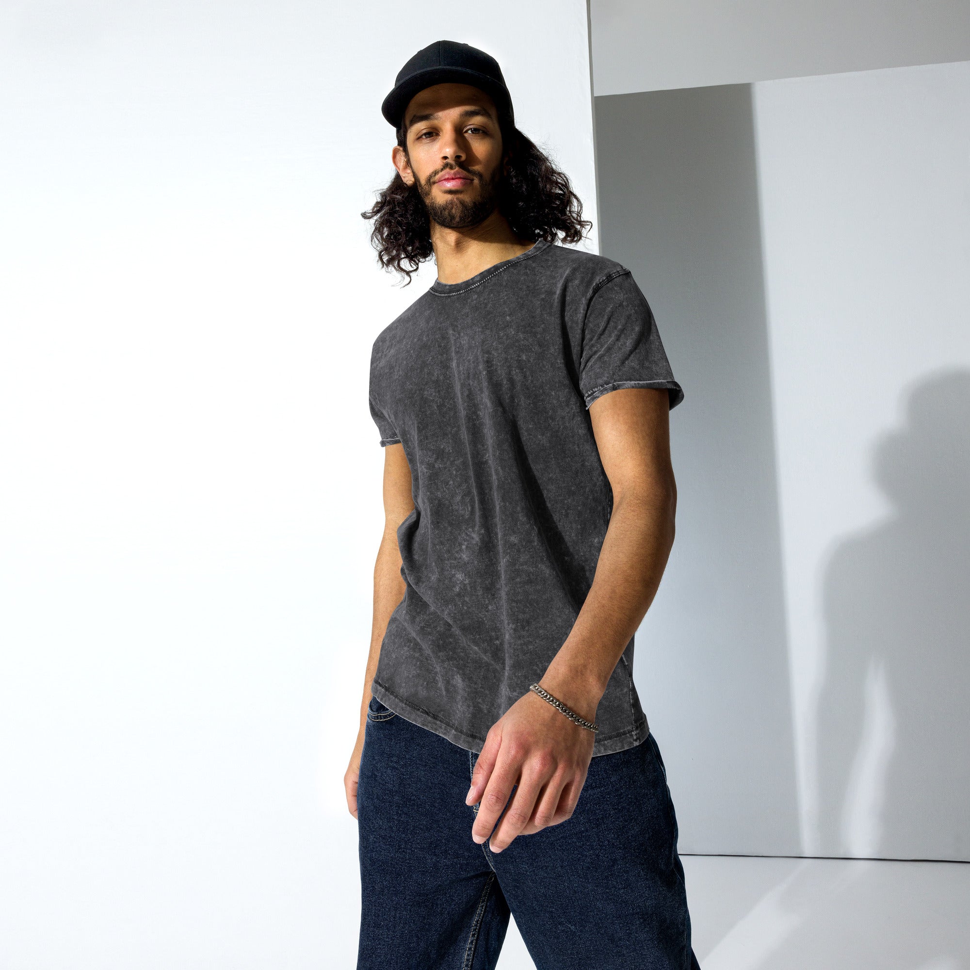 Pray for Rave Denim T-Shirt