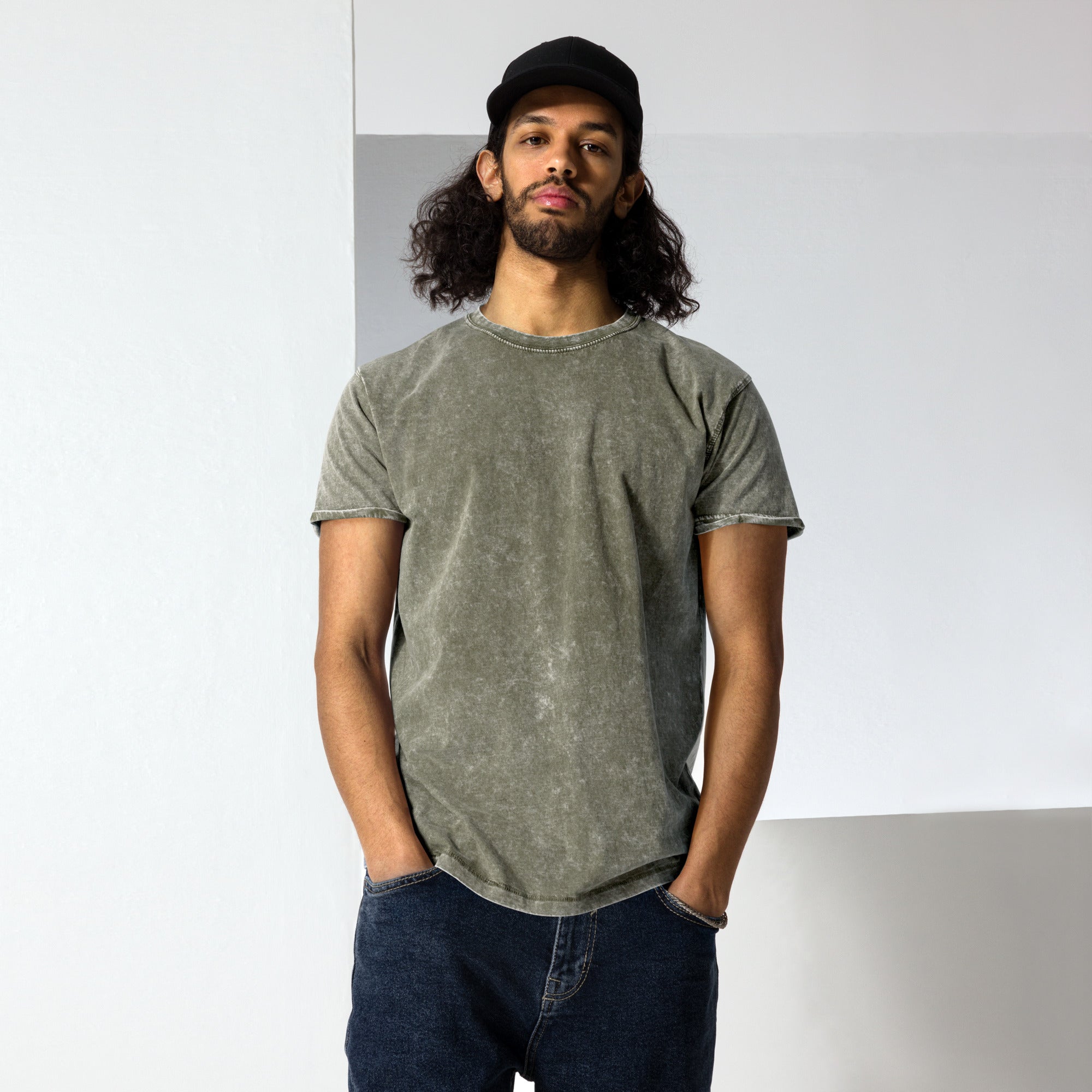 Pray for Rave Denim T-Shirt