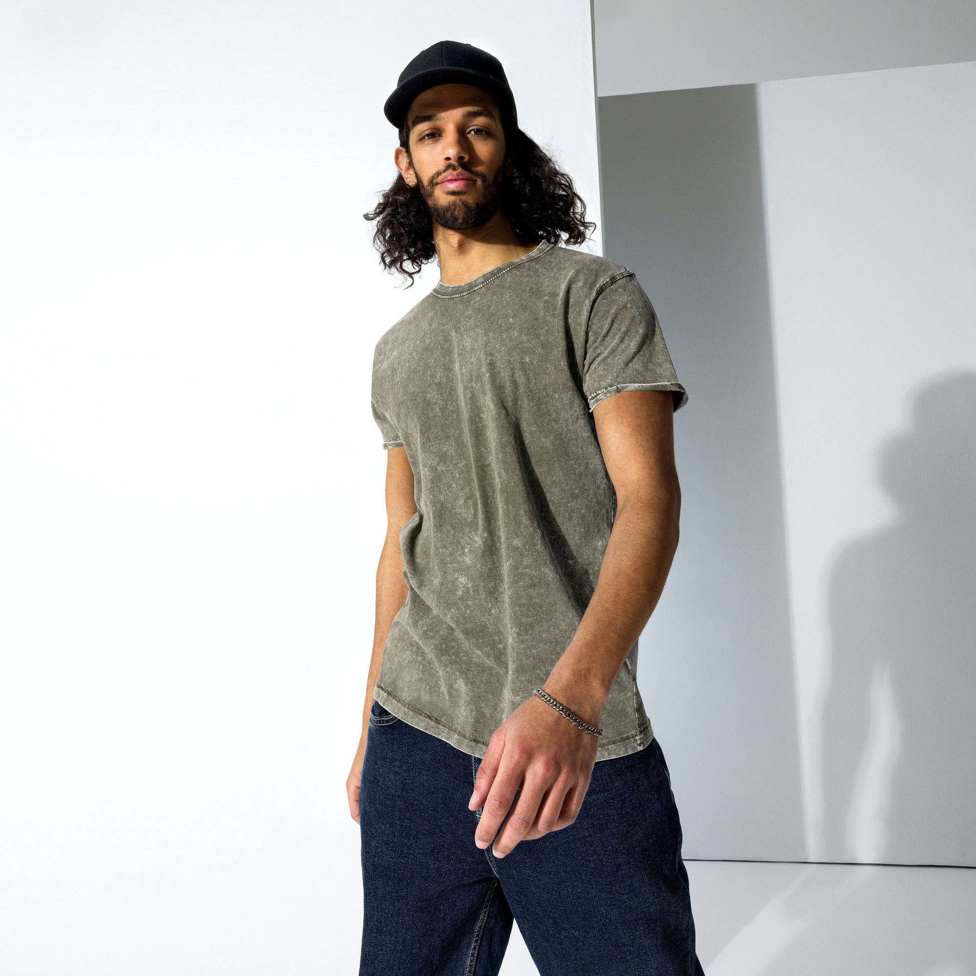 Pray for Rave Denim T-Shirt