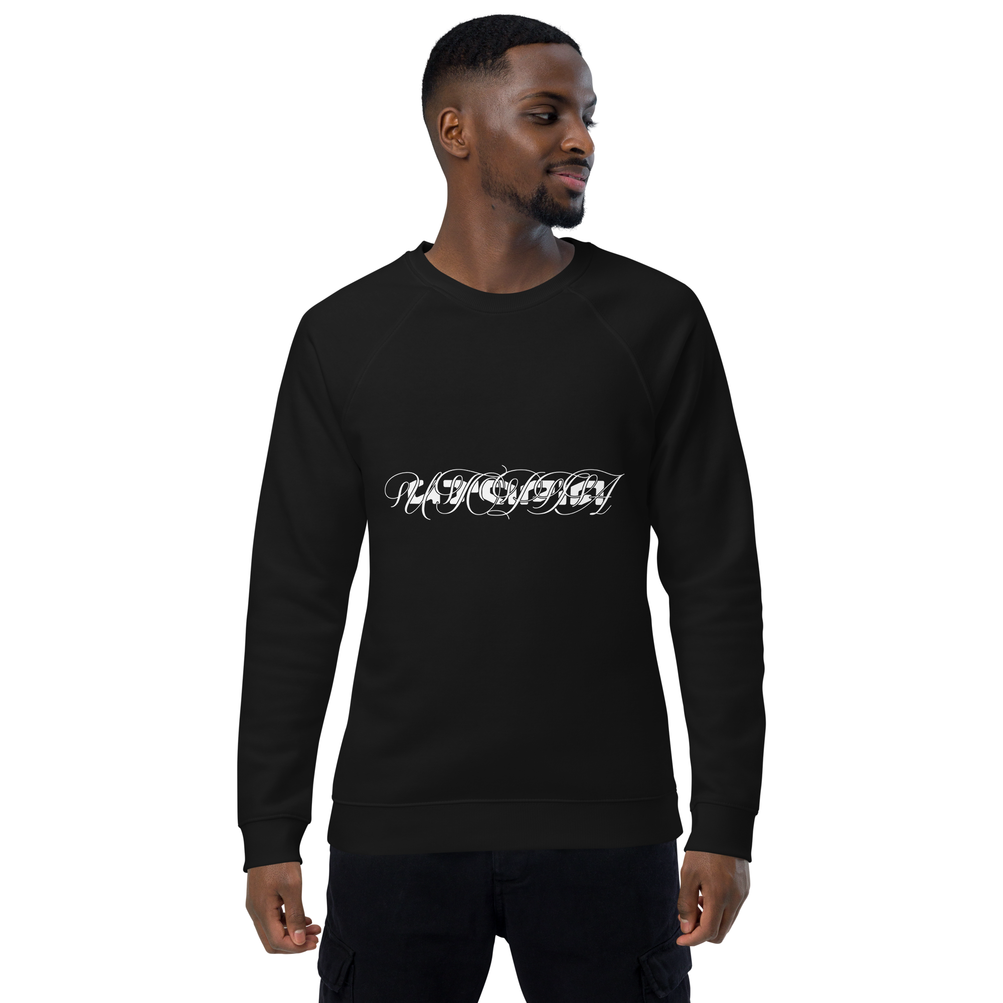 Utopia Unisex organic raglan sweatshirt