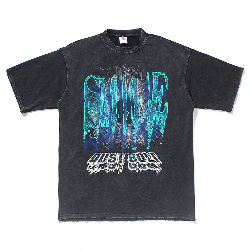 ABSTRACT GRAFFITI COTTON TEE