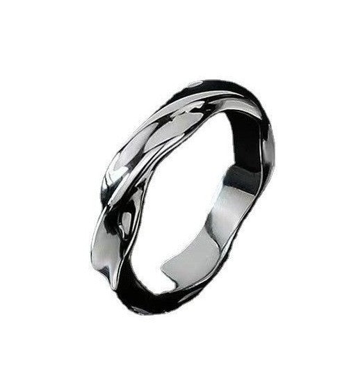 Modern Infinity Alloy Open Ring