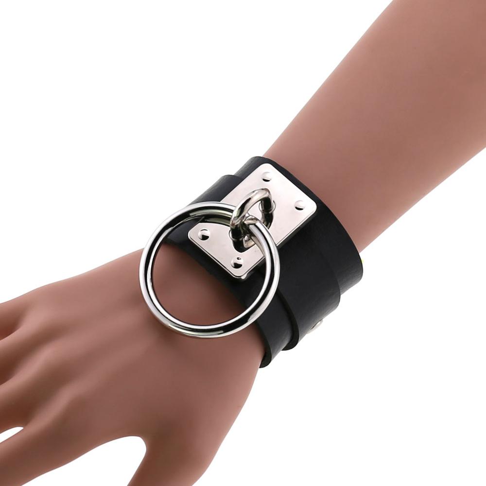 BDSM LEATHER BRACELET