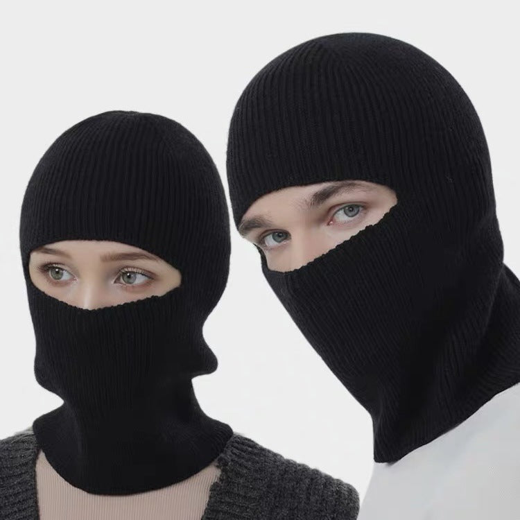 Knitted balaclava/beanie
