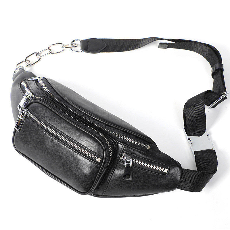 Night Wanderer Leather Waist Bag
