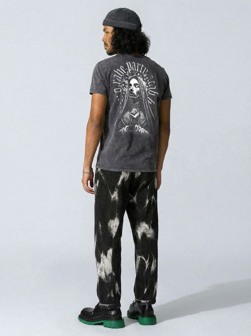 Pray for Rave Denim T-Shirt