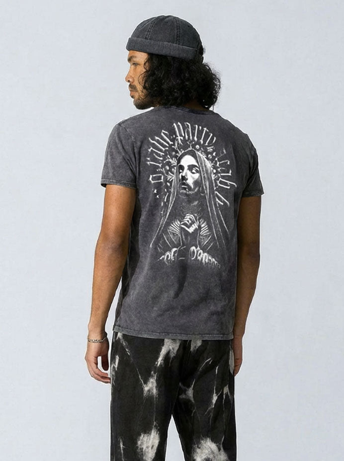 Urban Dark Cracked Cotton Dome Hat