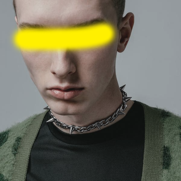 SPIKED PUNK NECKLACE