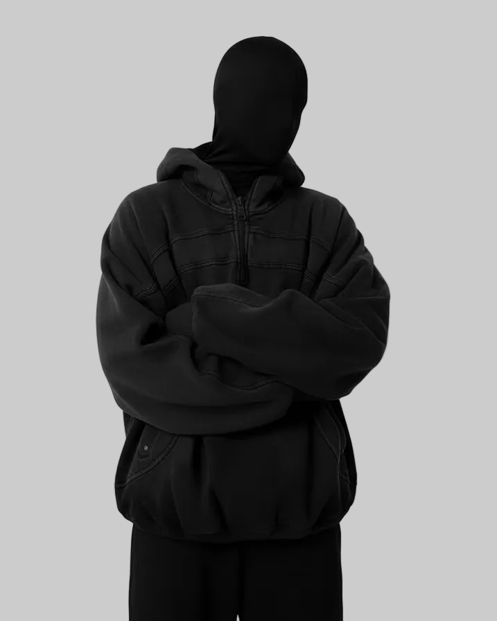 Urban rebel balaclava hoodie