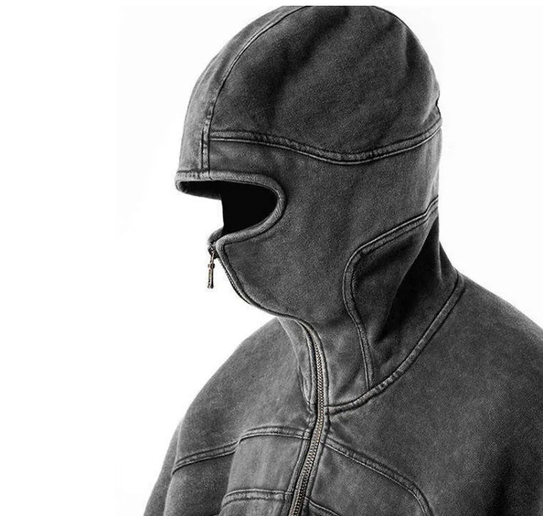 Urban rebel balaclava hoodie