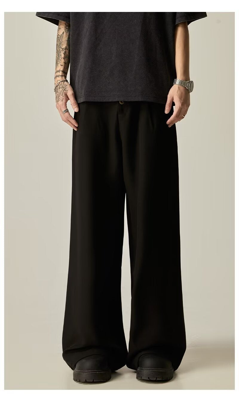 Wide Straight Pants – Minimalist Streetwear