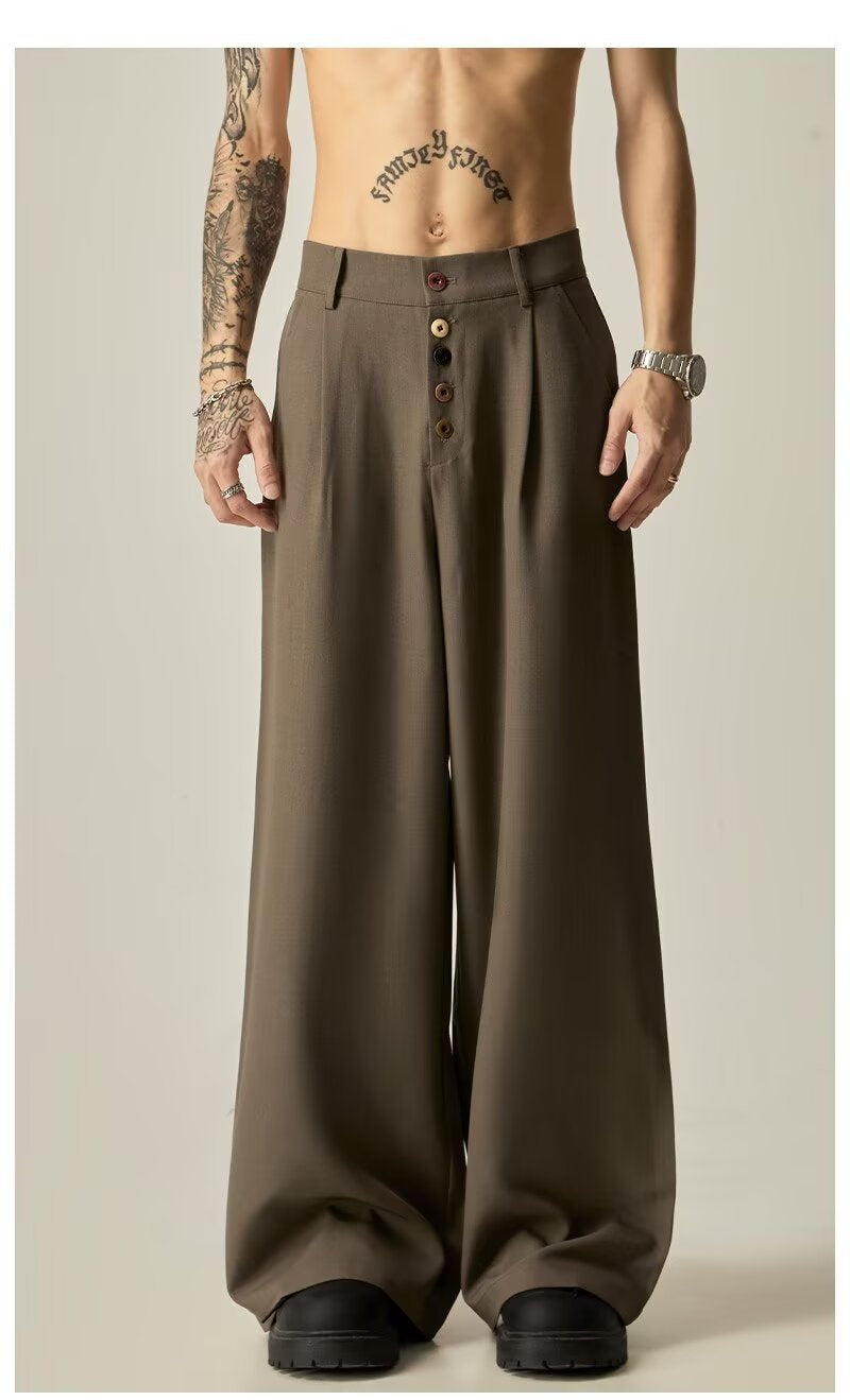 Wide Straight Pants – Minimalist Streetwear