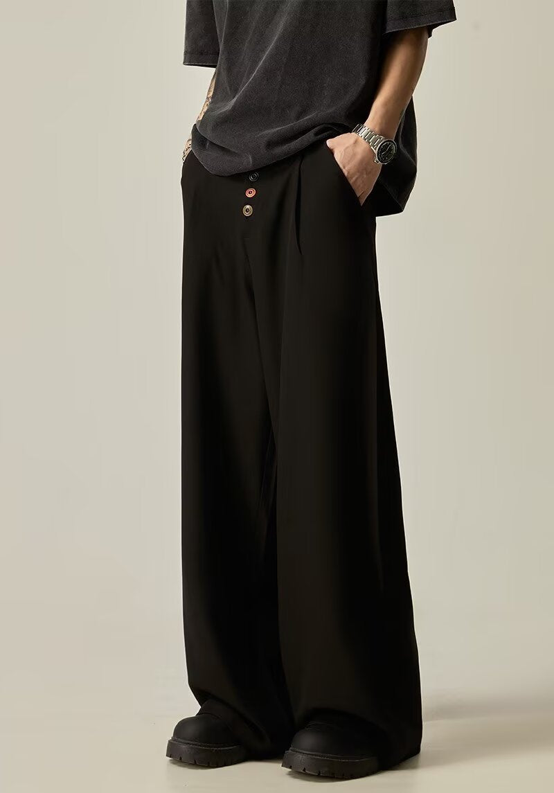 Wide Straight Pants – Minimalist Streetwear