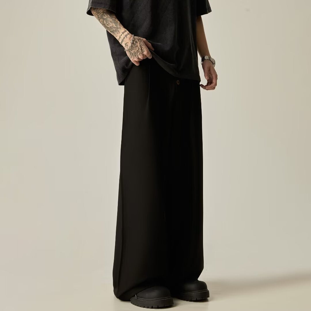 Wide Straight Pants – Minimalist Streetwear