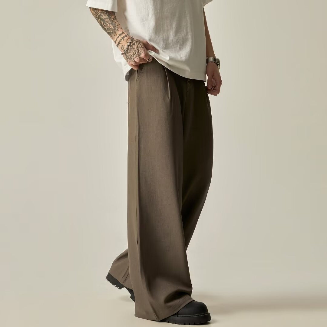 Wide Straight Pants – Minimalist Streetwear