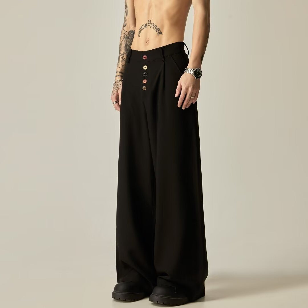 Wide Straight Pants – Minimalist Streetwear