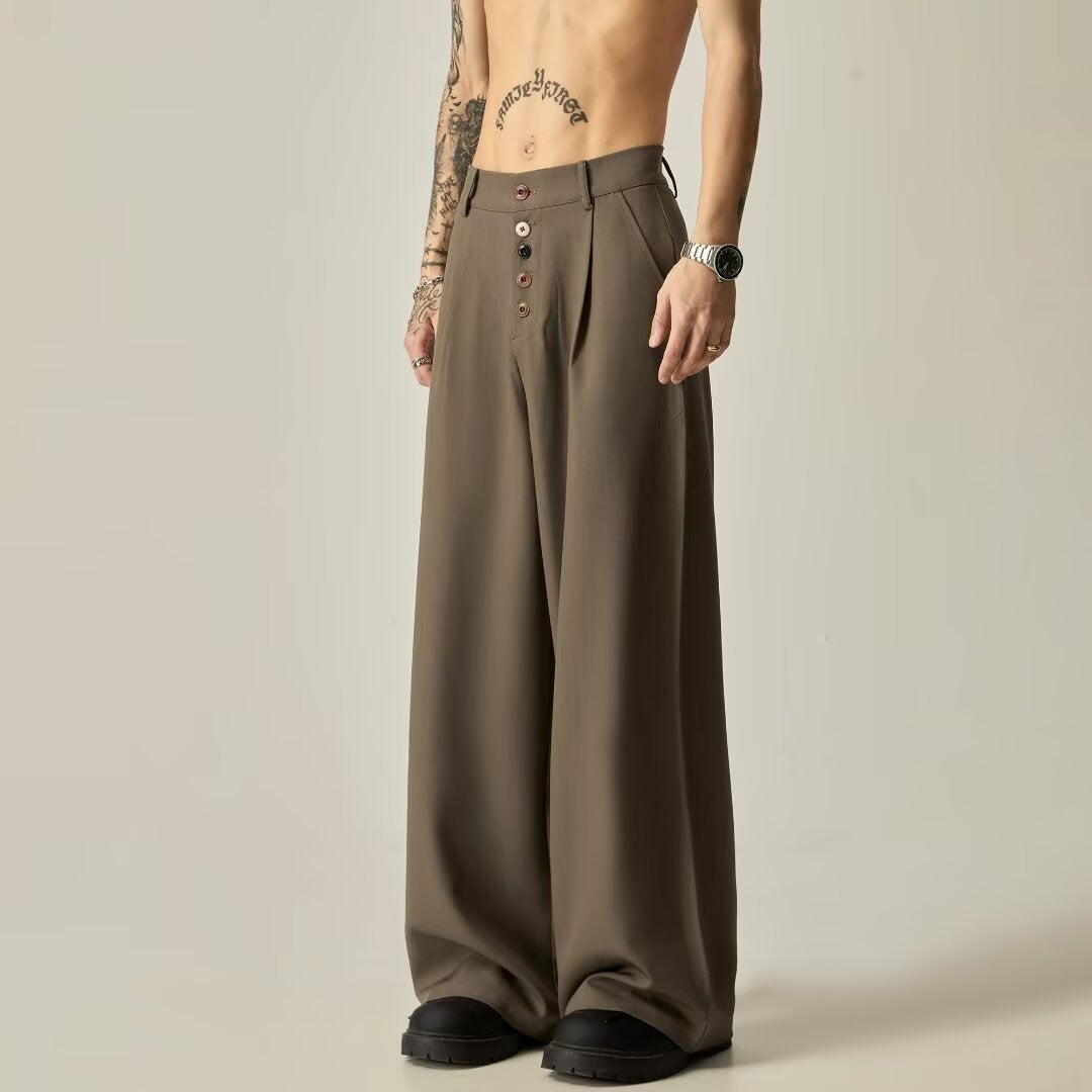 Wide Straight Pants – Minimalist Streetwear
