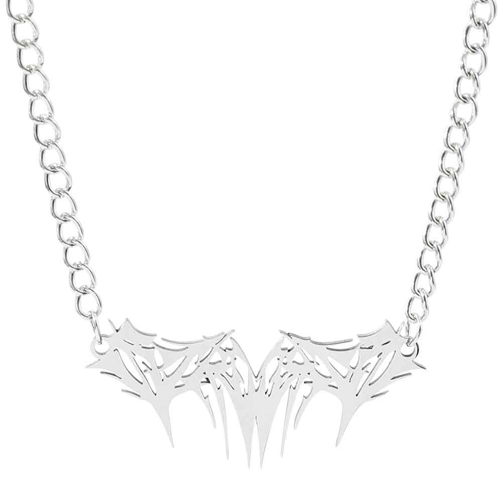 ABSTRACT FOREST ALLOY NECKLACE - Synesthetic