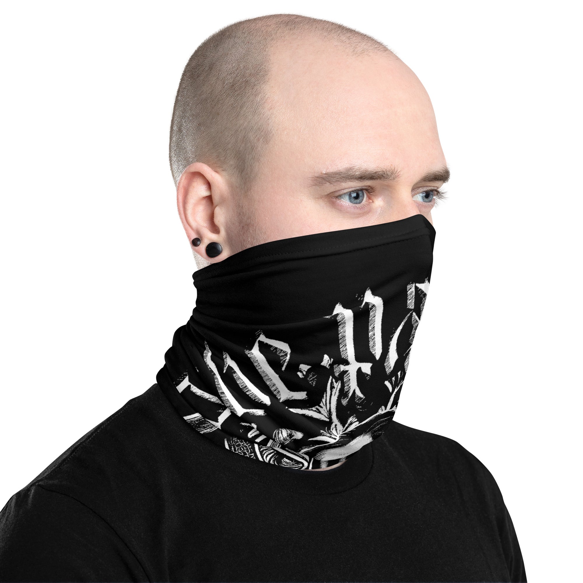 Pray for Rave Neck Gaiter