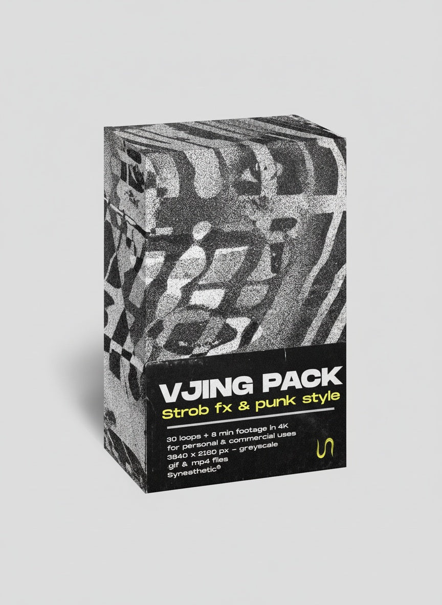 DARK TECHNO VFX PACK | 30 LOOPS + VJ SET [4K]