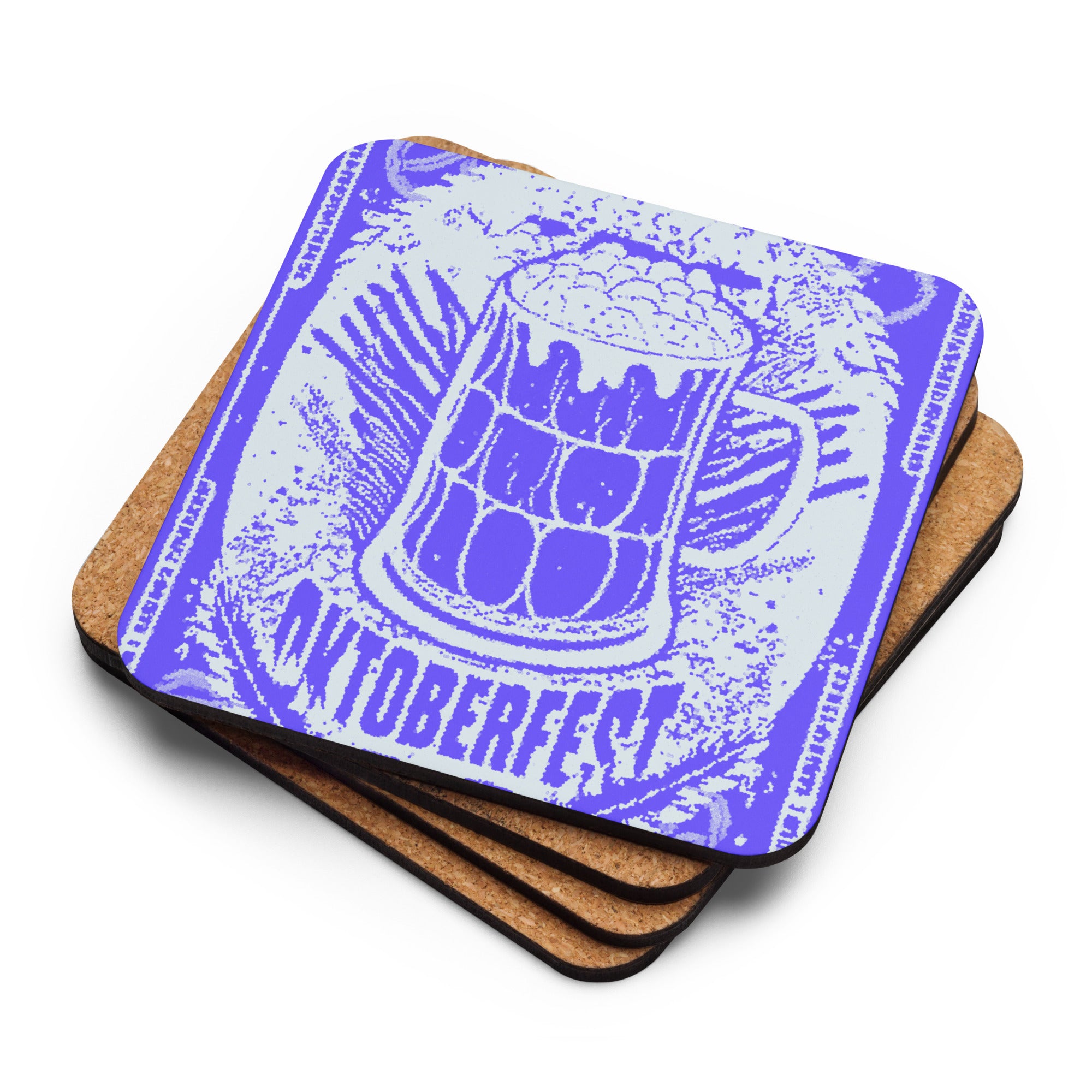 Oktoberfest Cork-back coaster