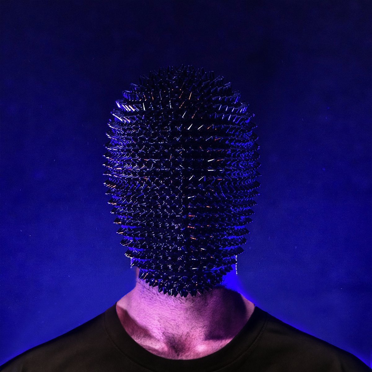 CYBERPUNK FULL - MASQUE FACIAL AVEC RIVETS ET ÉPINES - Synesthésique