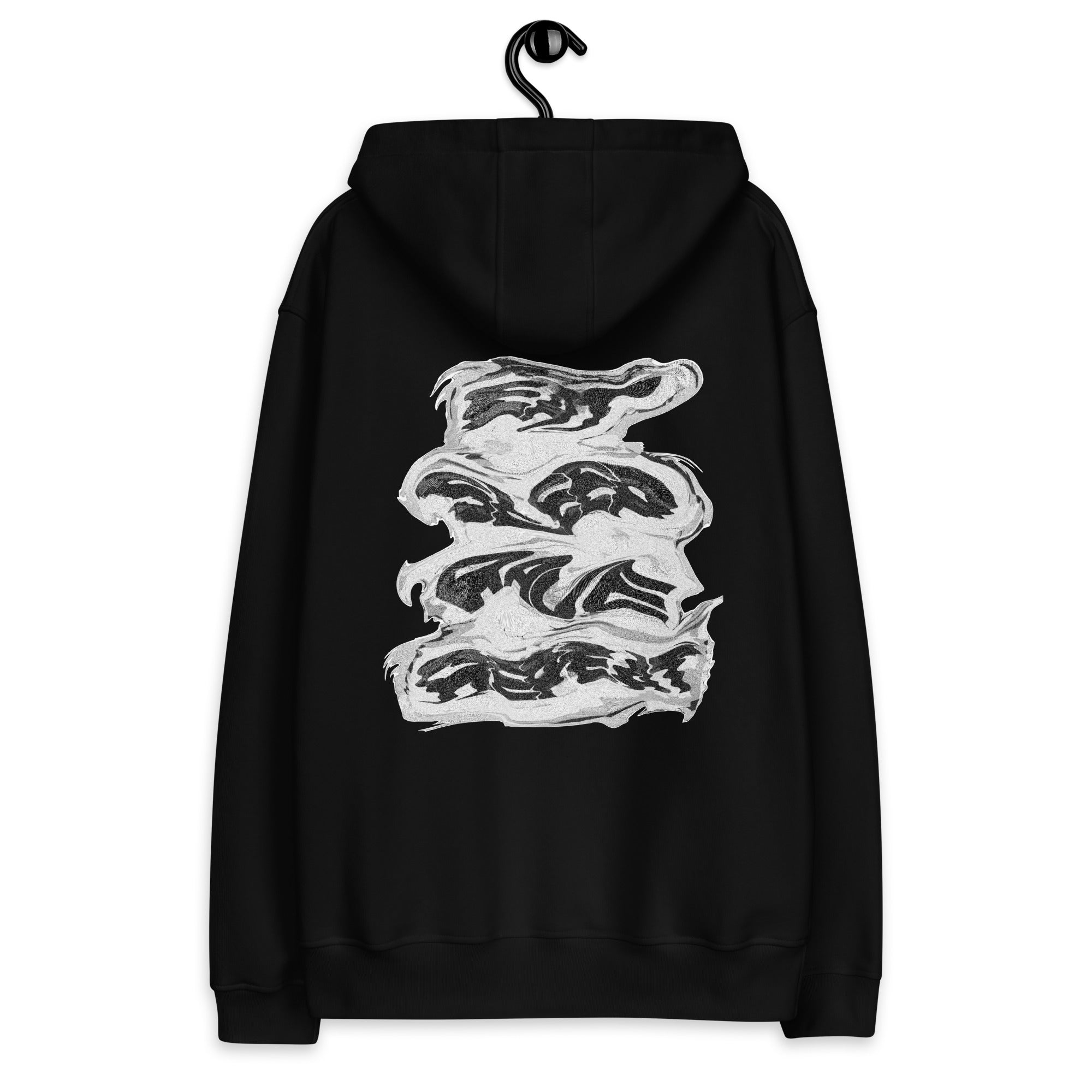 EAT SLEEP RAVE REPEAT BLACK UNISEX HOODIE - Synesthetic