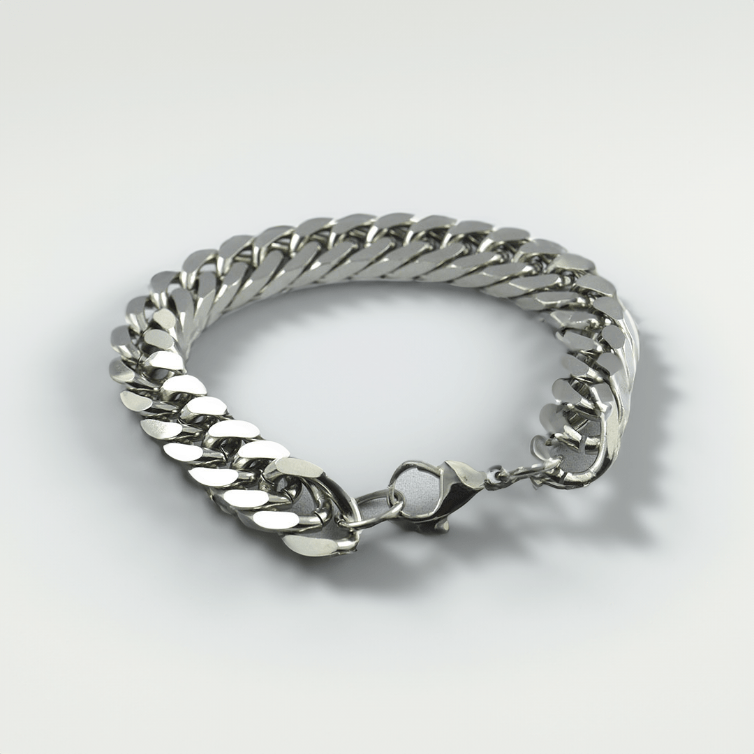 ELEGANT TITANIUM STEEL WAVE BRACELET - Synesthetic