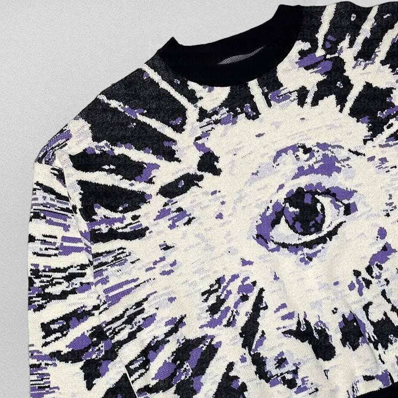 Eye of Providence Loose Sweater - Synesthetic