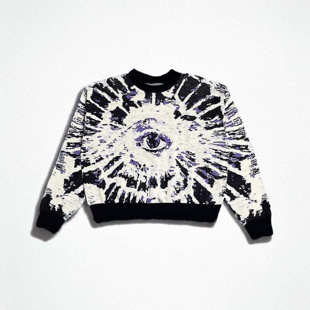 Eye of Providence Loose Sweater - Synesthetic